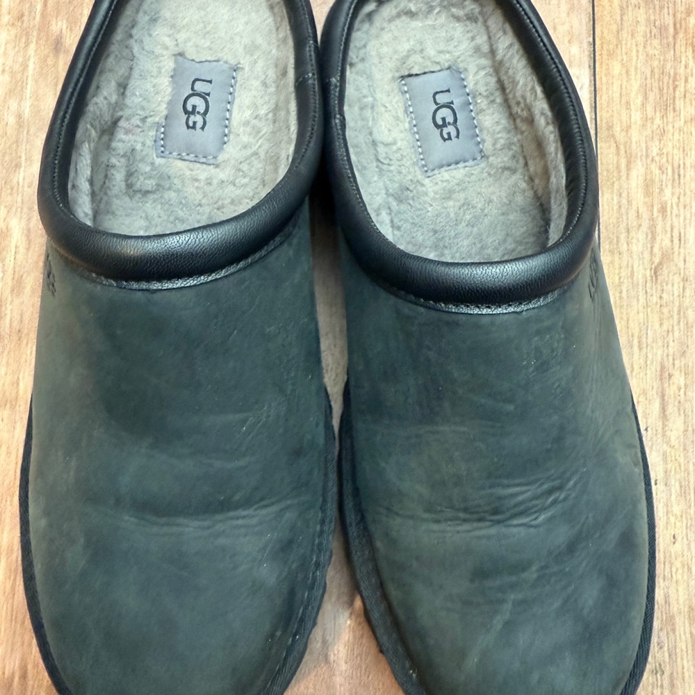 UGG Men's Dark Green Slip-Ons